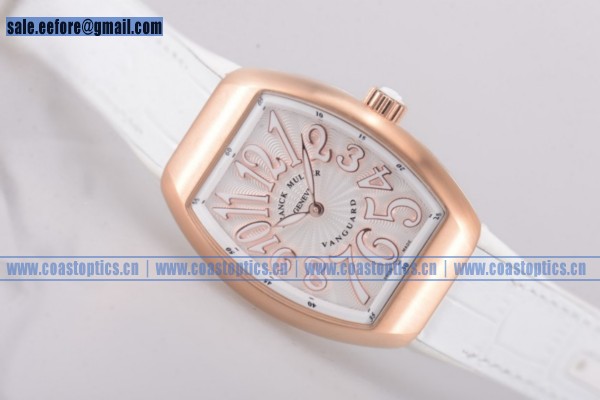 Franck Muller Black Croco Watch Replica Rose Gold 8880SCRGCROADW